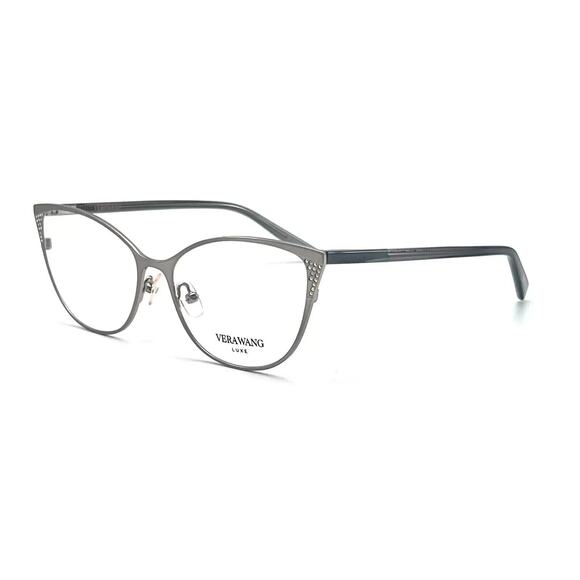 VERA WANG LUXE MILLIE GM SILVER AUTHENTIC EYEGLASSES 52-15 135